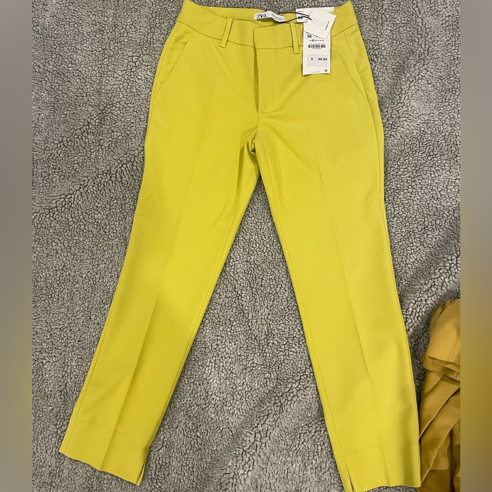 Zara Chino  Fit Pants, Sz 4